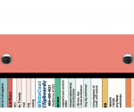 WhiteCoat Clipboard® Trifold - Coral Physical Therapy Edition